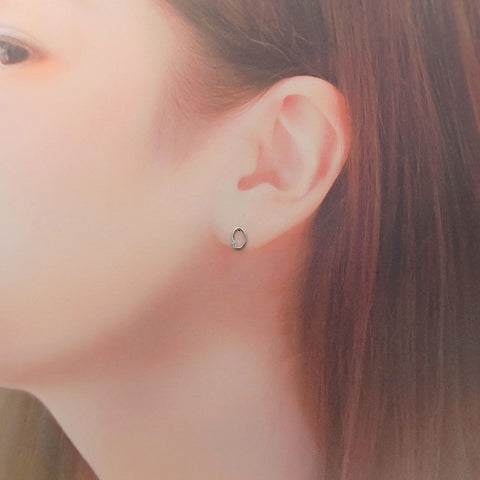 Pt900 ダイヤモンド ピアス 《4月誕生石》