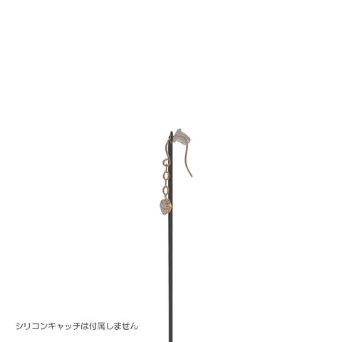K10 キュービックジルコニア(CZ) フックピアス
