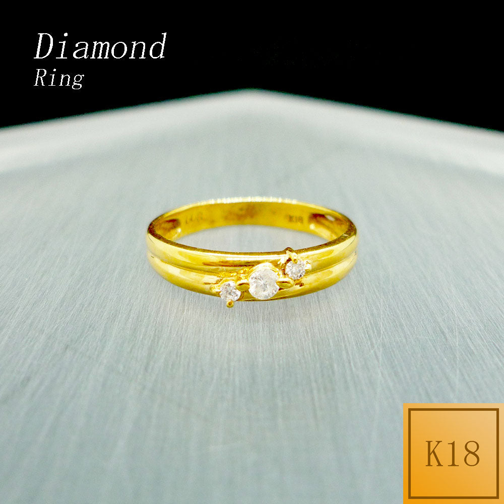 ダイヤモンド リング ダイヤリング ダイヤ k18 18k 18金 ホワイト