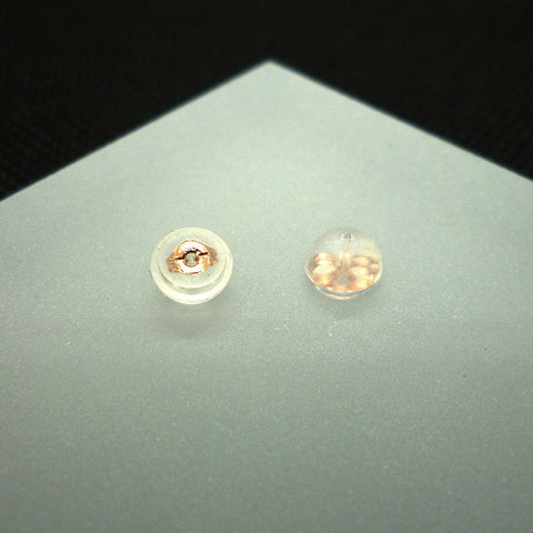 K10PG キュービックジルコニア(CZ) ハート ピアス