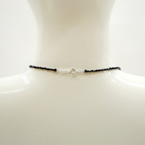 シェル・ブラックスピネル ネックレス