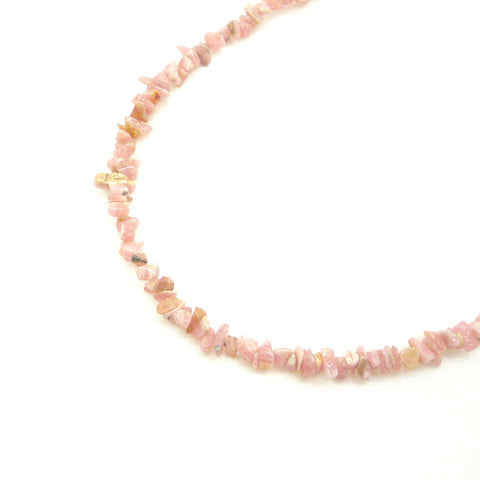 ロードクロサイト(インカローズ) ロングネックレス