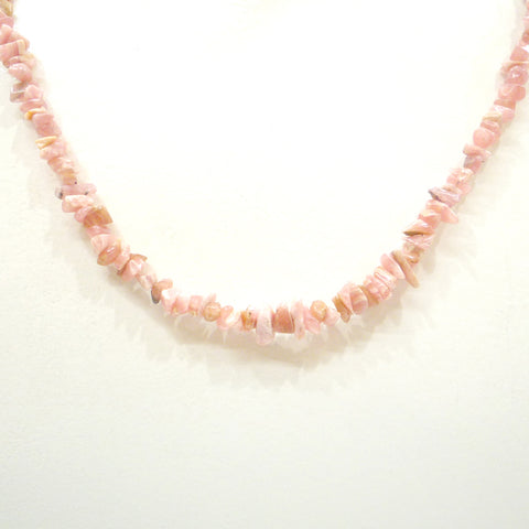 ロードクロサイト(インカローズ) ロングネックレス