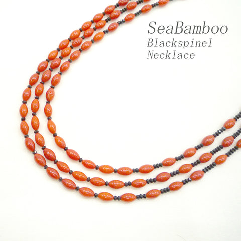 シーバンブー ロングネックレス