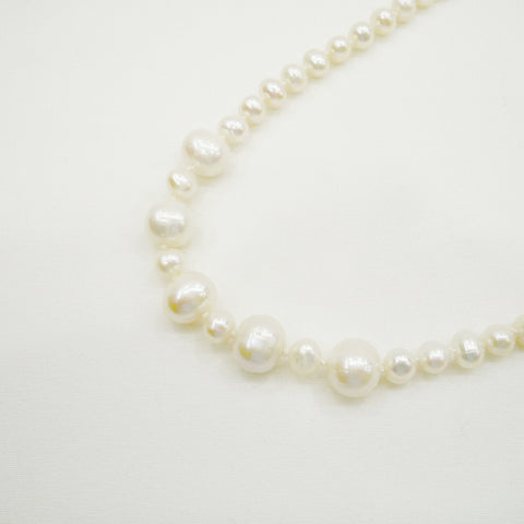 淡水パール ロングネックレス