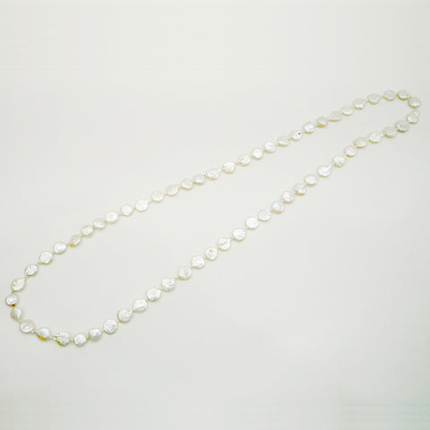 淡水パール ロングネックレス