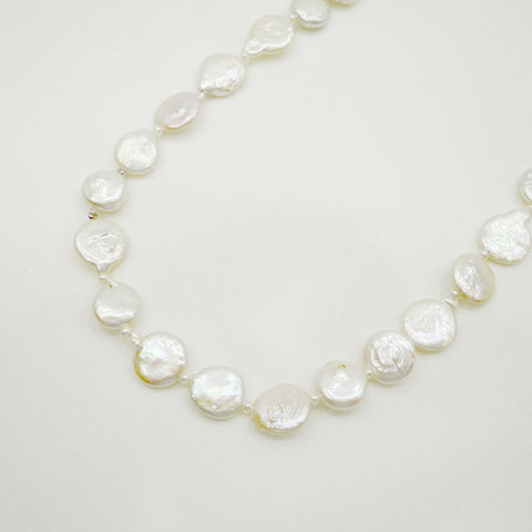 淡水パール ロングネックレス