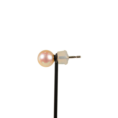 K14WG パール(真珠/6.5mm) ピアス 《6月誕生石》