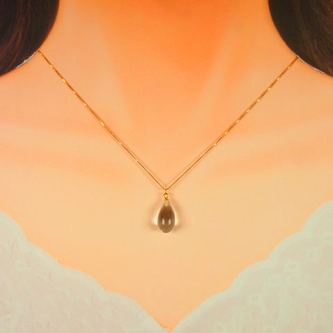 K10 クォーツ(水晶) ネックレス