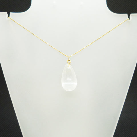 K10 クォーツ(水晶) ネックレス