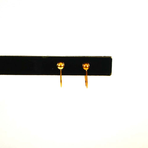 K18 丸玉(3.0mm) イヤリング