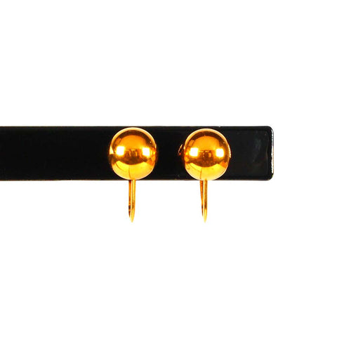 K18 丸玉(7.0mm) イヤリング