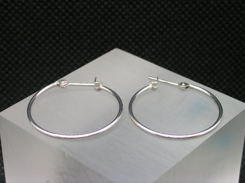 K14WG フープピアス 直径20.0mm