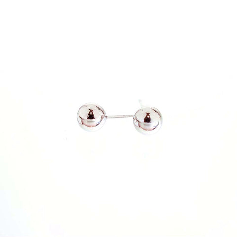 K14WG 丸玉(4.0mm) ピアス