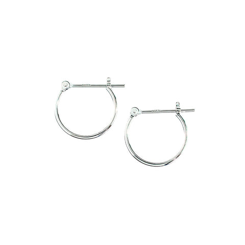 K14WG フープピアス 直径13.0mm