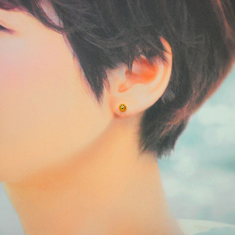 K18 丸玉(5.0mm) ピアス