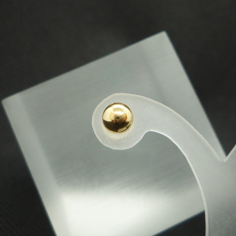 K18 丸玉(5.0mm) ピアス