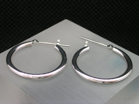 K14WG フープピアス 直径20.0mm