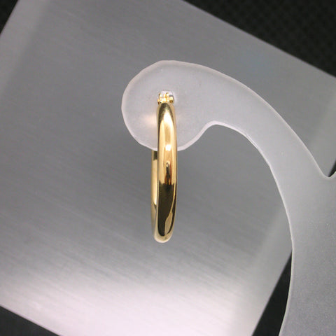 K18 フープピアス 直径15.0mm