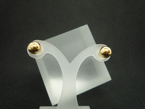 K18 丸玉(6.0mm) ピアス