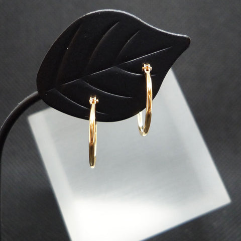 K18 フープピアス 直径13.0mm