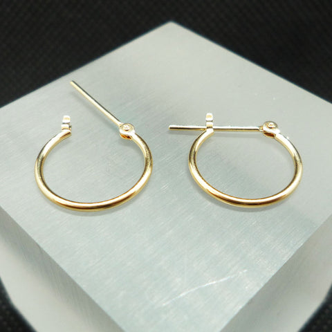 K18 フープピアス 直径13.0mm