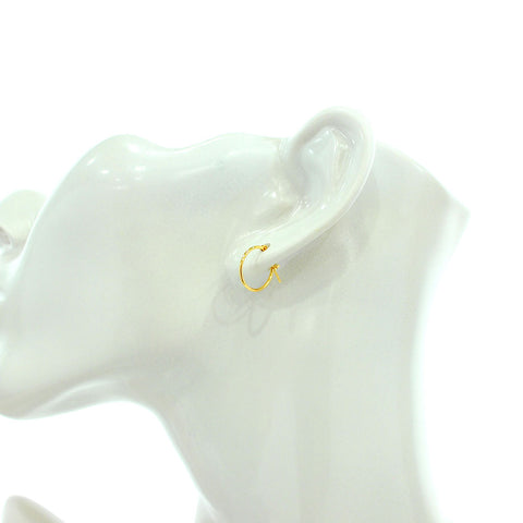 K18 フープピアス 直径13.0mm