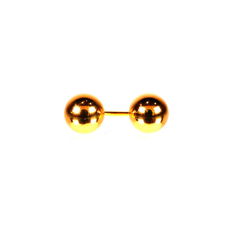 K18 丸玉(5.0mm) ピアス