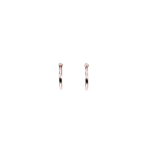 K14WG フープピアス 直径10.0mm