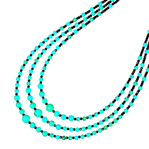 マグネサイト(トルコ石カラー)　ネックレス